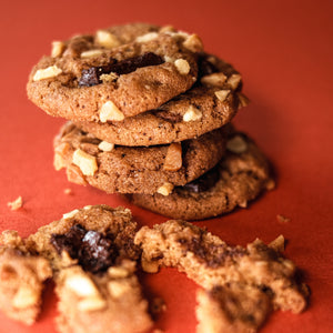 Milk Choc Macadamia Cookies