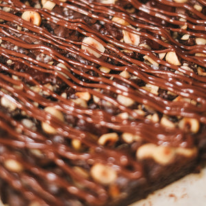 Roasted Hazelnut Nutella® Brownies