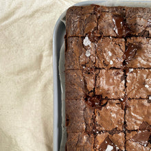 Load image into Gallery viewer, Sea Salt Choc Chunk Brownies
