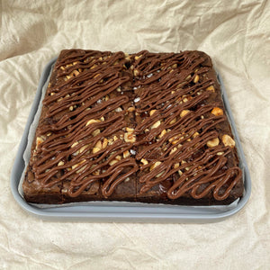 Roasted Hazelnut Nutella® Brownies