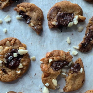 Milk Choc Macadamia Cookies